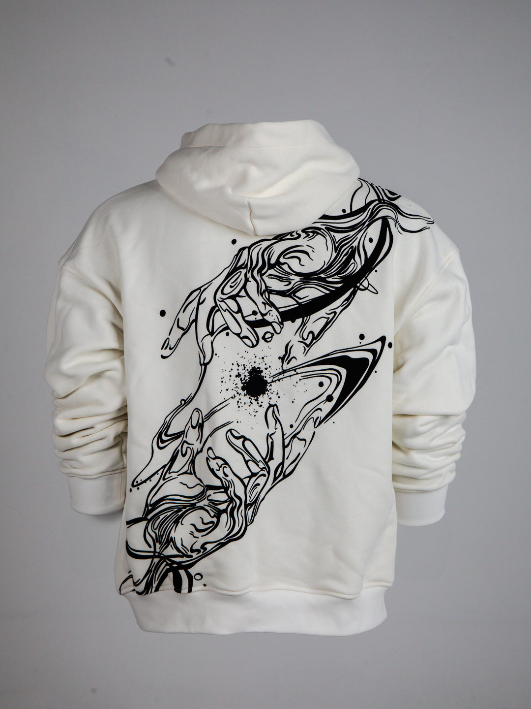 TheGrimz Galaxy Hands Oversize Unisex Hoodie