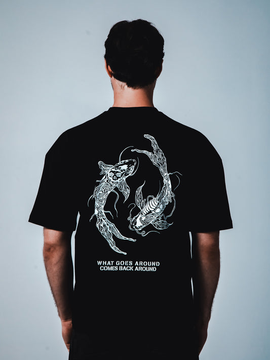 TheGrimz Koi Bones Oversize Unisex T-Shirt