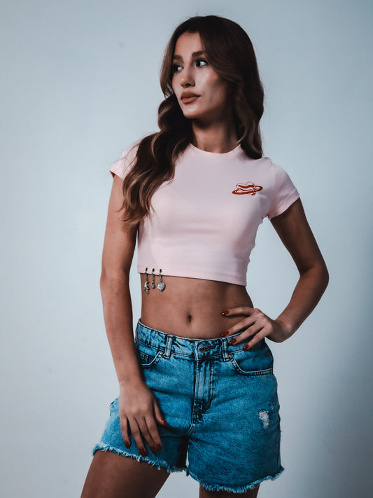 TheGrimz Heart Crop Top