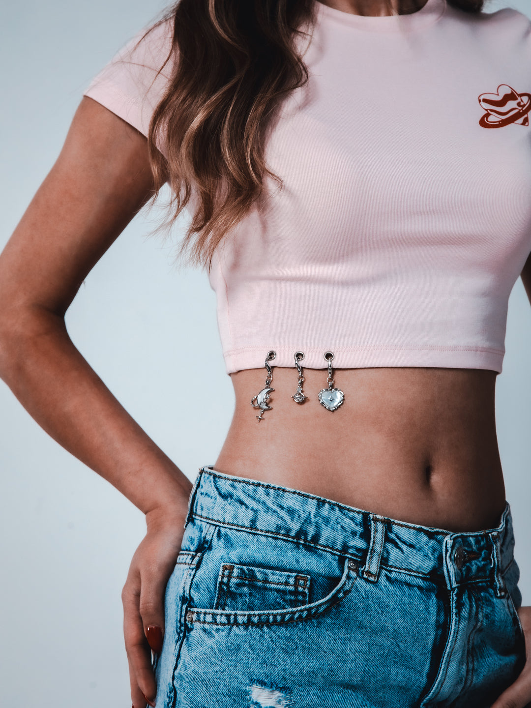 TheGrimz Heart Crop Top