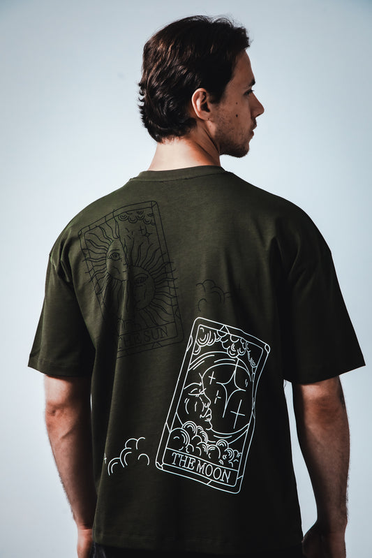TheGrimz The Sun and The Moon Oversize Unisex T-Shirt