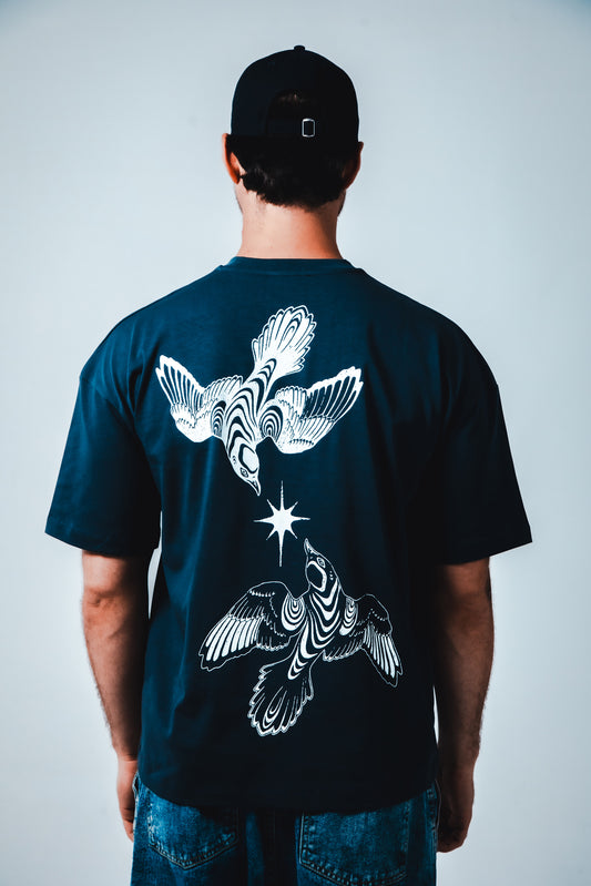 TheGrimz Birds Oversize Unisex T-Shirt
