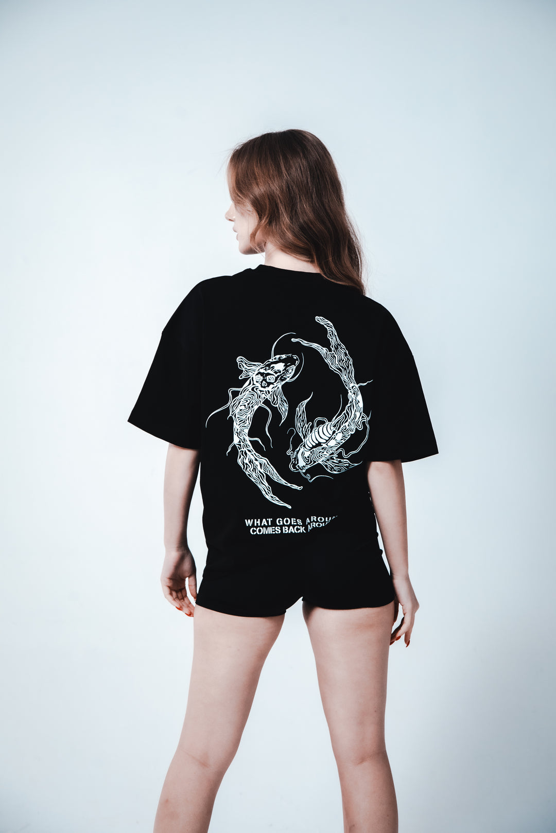TheGrimz Koi Bones Oversize Unisex T-Shirt