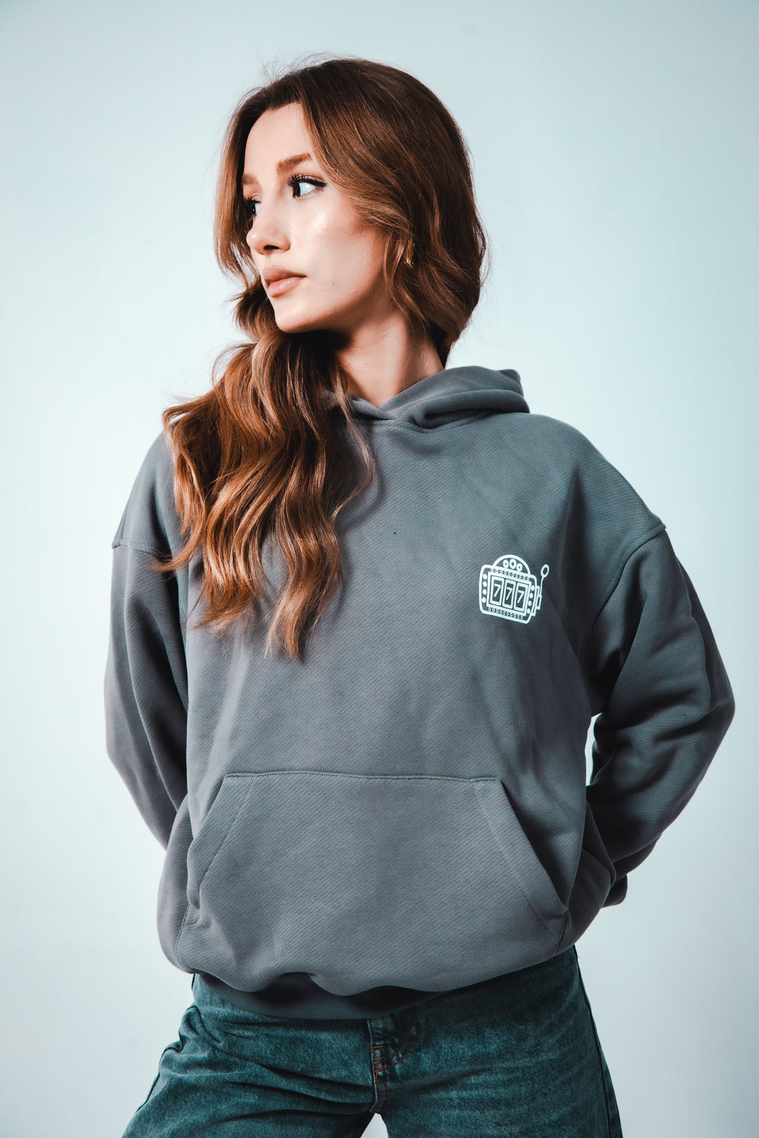 TheGrimz Lucky Dices Oversize Unisex Hoodie
