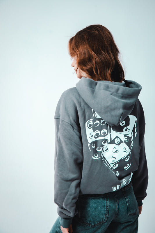TheGrimz Lucky Dices Oversize Unisex Hoodie