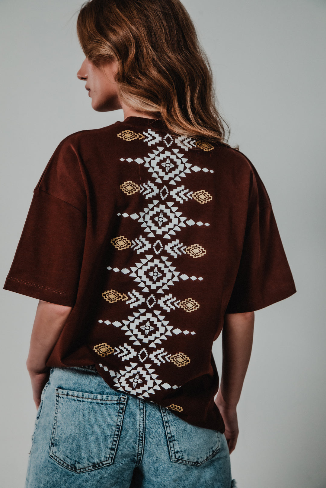 TheGrimz Ethnic Oversize Unisex T-Shirt