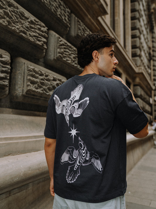 TheGrimz Birds Oversize Unisex T-Shirt
