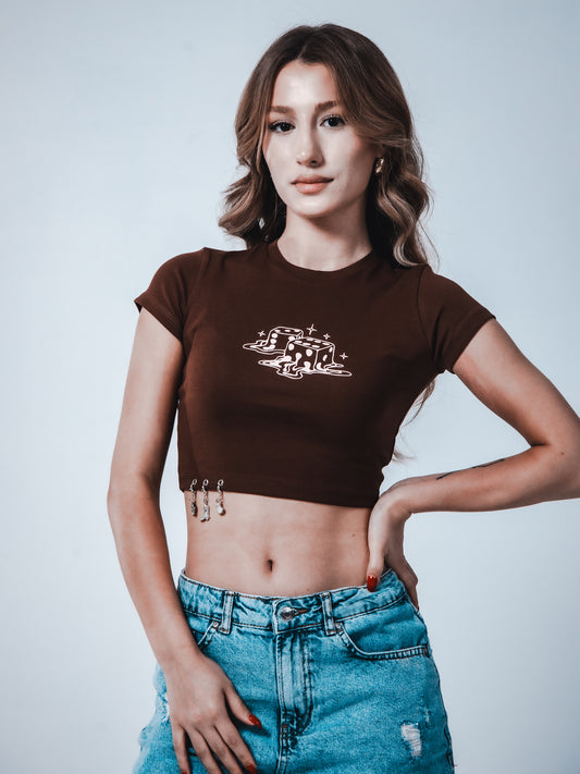 TheGrimz Dice Crop Top