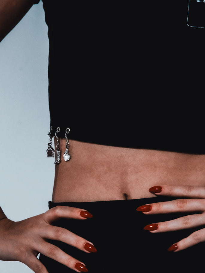 TheGrimz Playing Card Crop Top