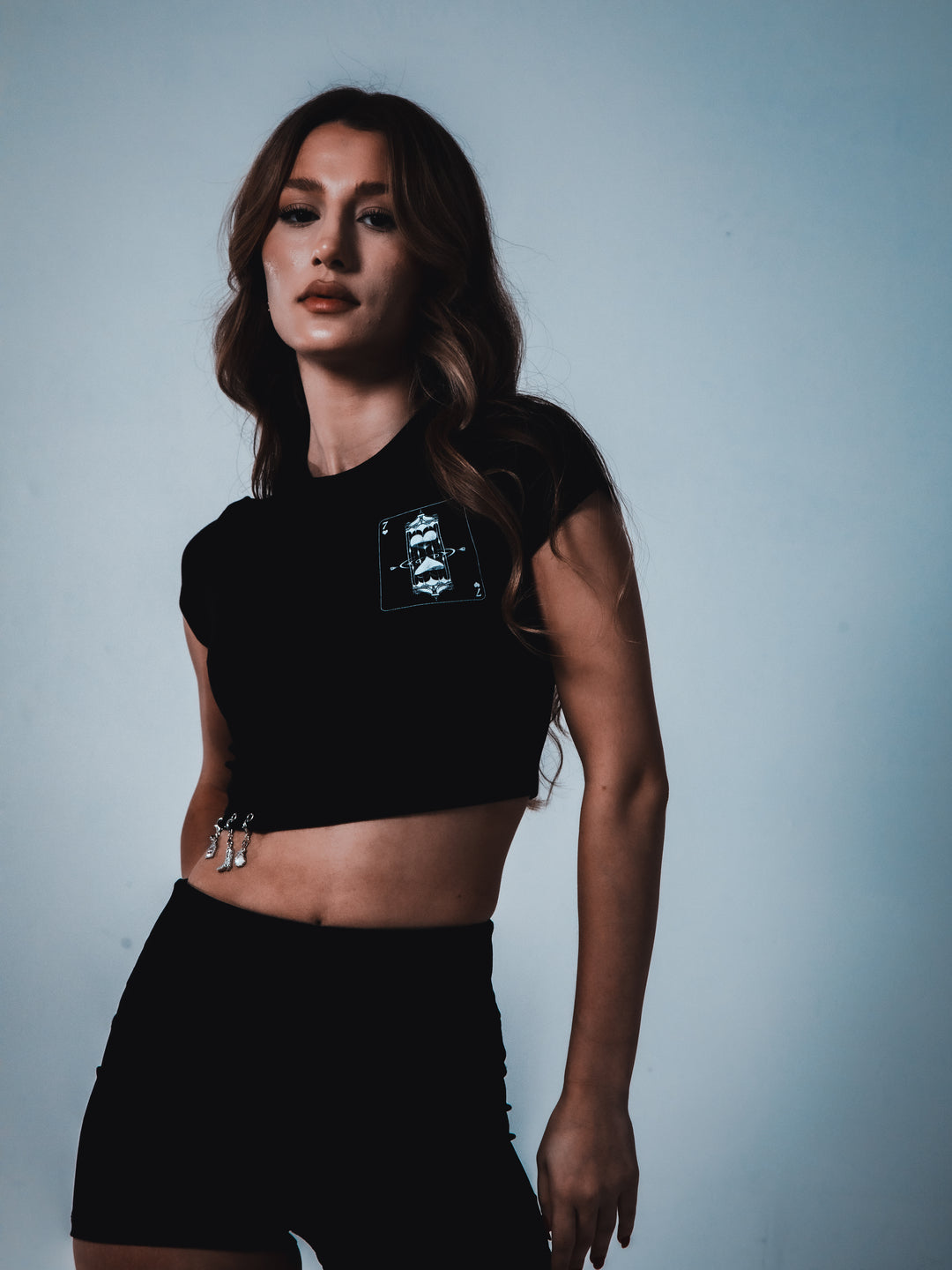 TheGrimz Playing Card Crop Top