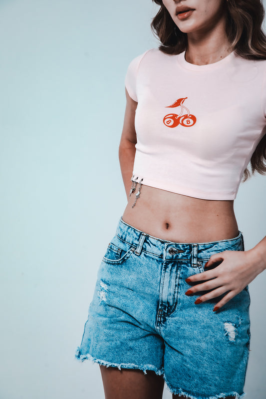 TheGrimz Cherry Crop Top